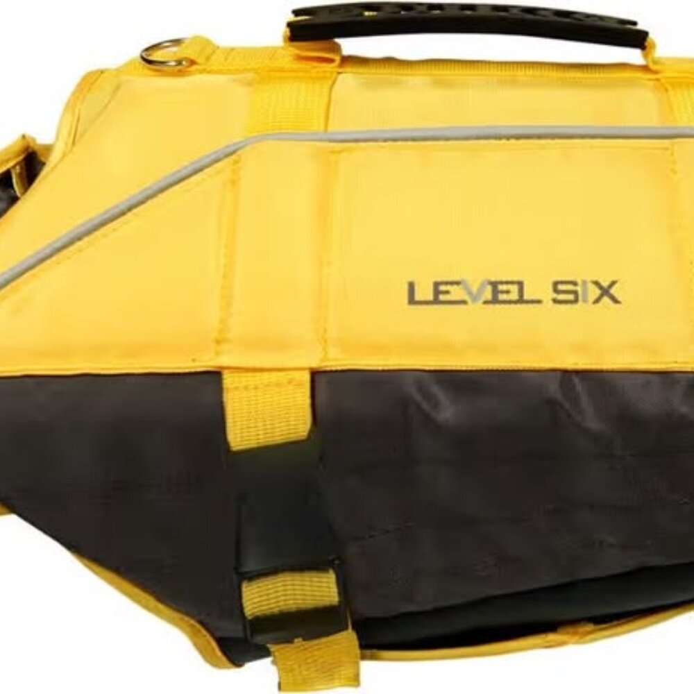 Level Six Rover Floater PFD Dog life Jacket Sz L Lifejacket